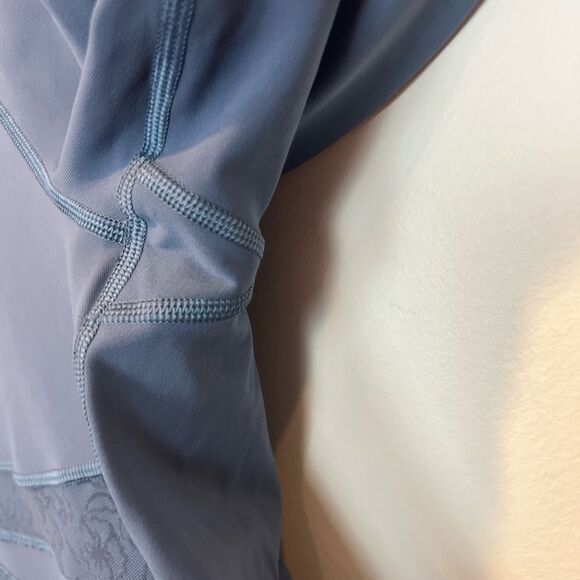 Lululemon Wunder Under Full-Length High Rise Leggings Sheer Panel floral Lace 12 - Picture 6 of 13